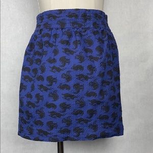 APC Madras animal print skirt S